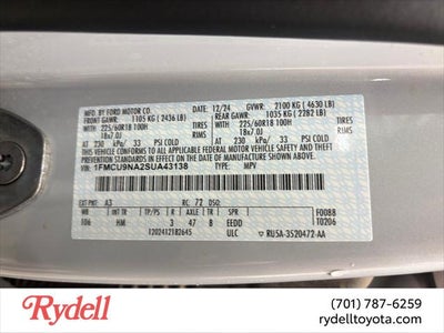 2025 Ford Escape ST-Line Select