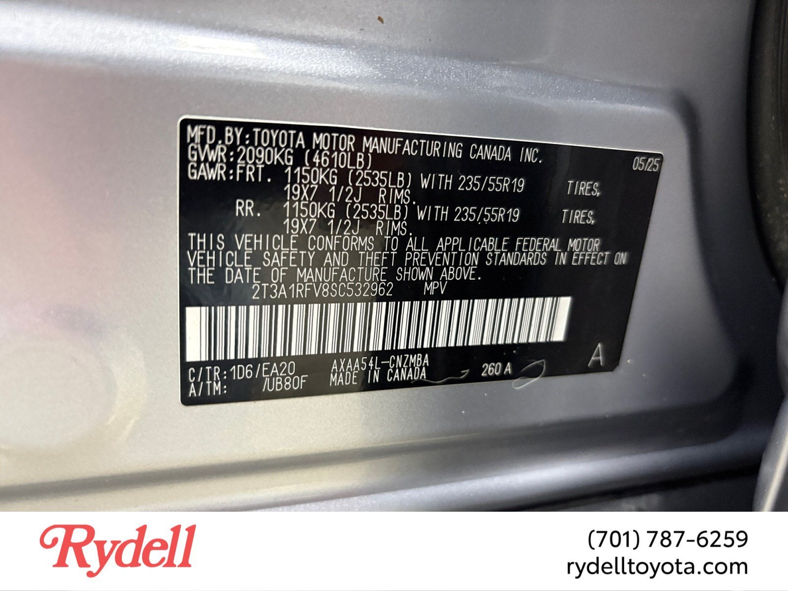 2025 Toyota RAV4 XLE Premium