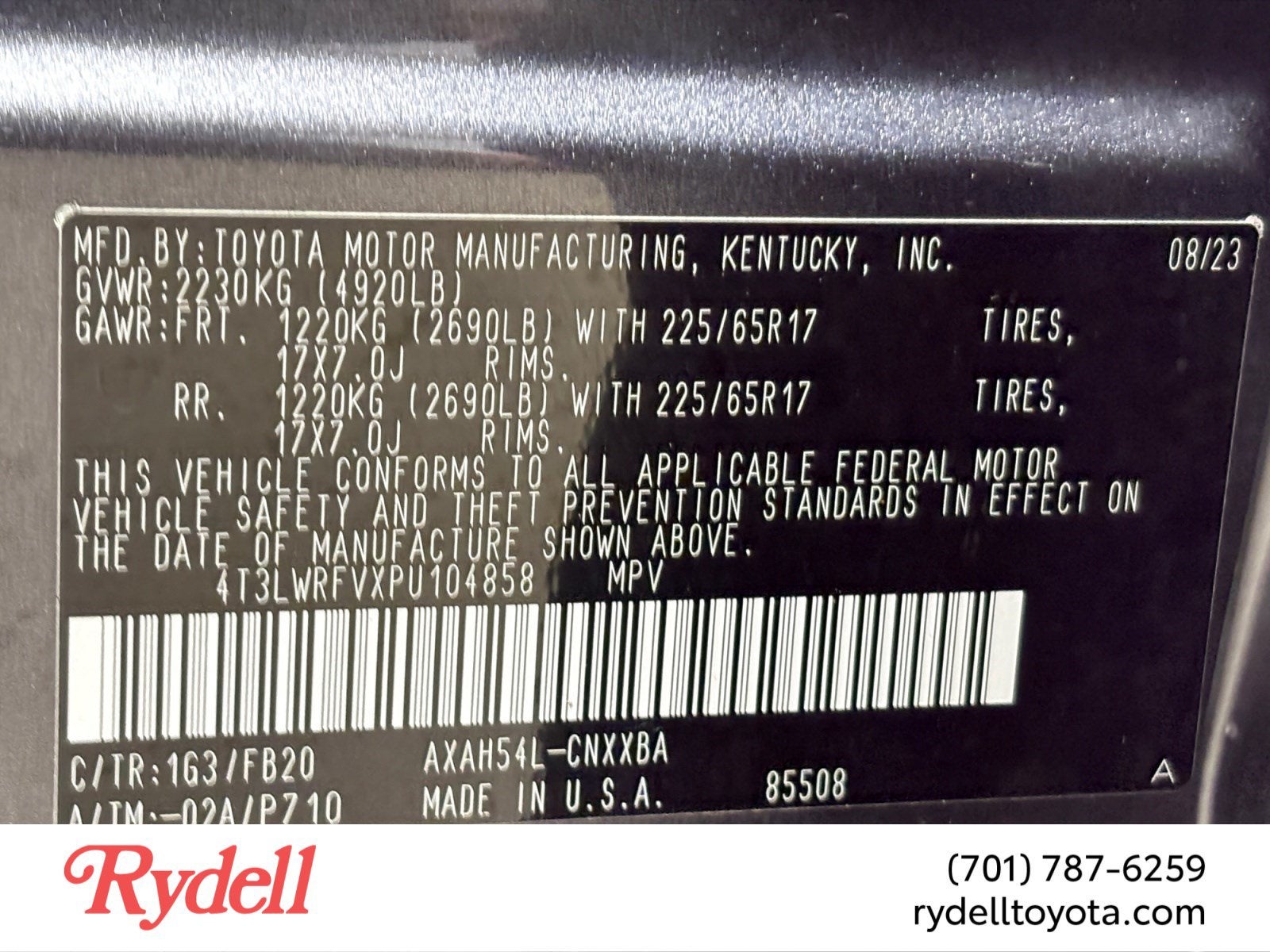 2023 Toyota RAV4 Hybrid LE
