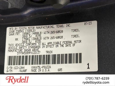 2023 Toyota Tundra 4WD 1794 Edition