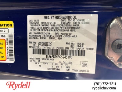 2016 Ford Mustang EcoBoost