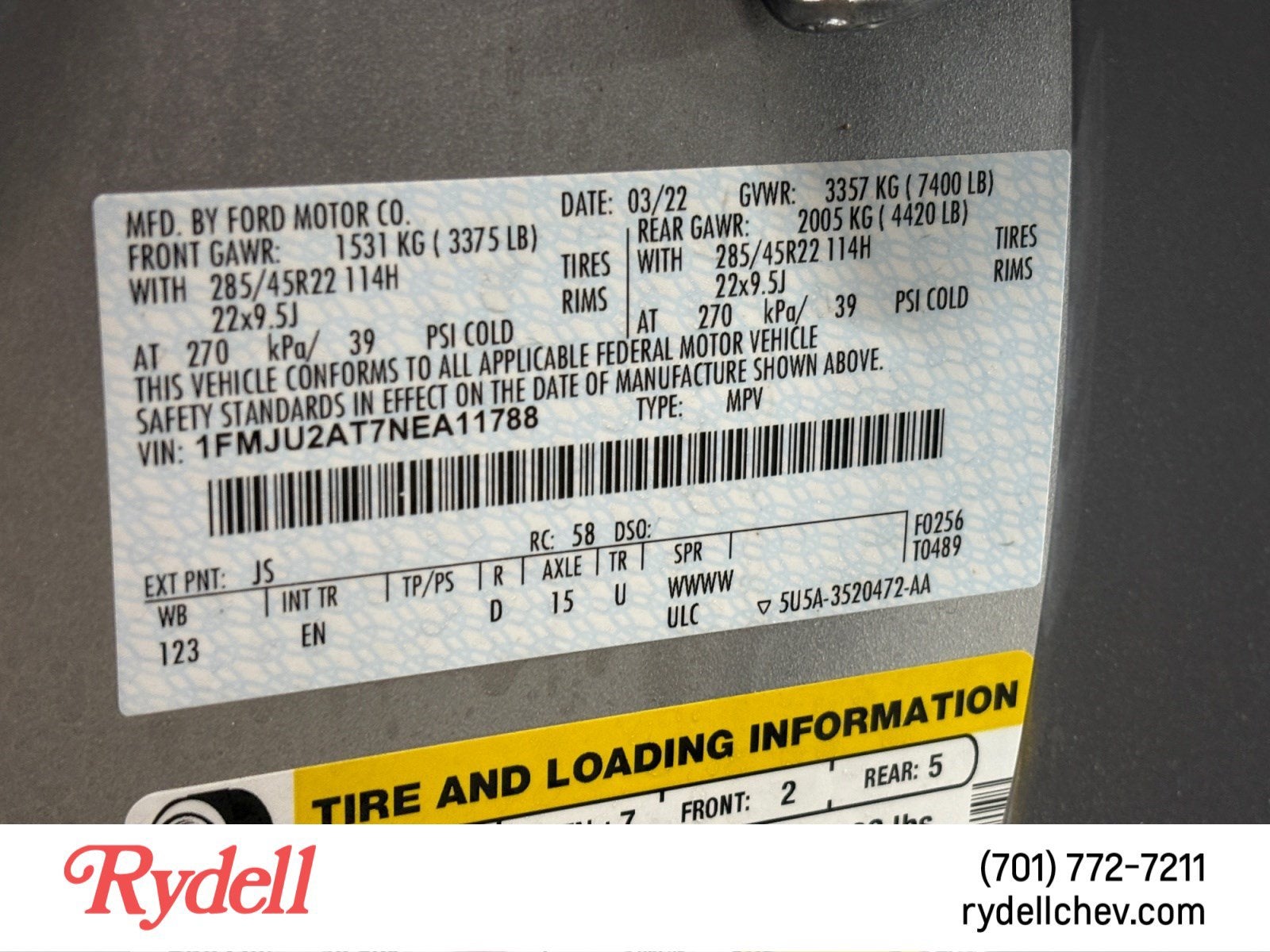 2022 Ford Expedition Limited