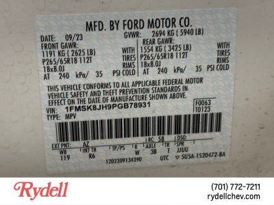 2023 Ford Explorer Timberline