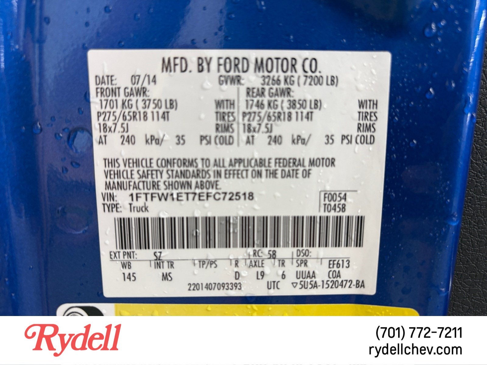 2014 Ford F-150 XL