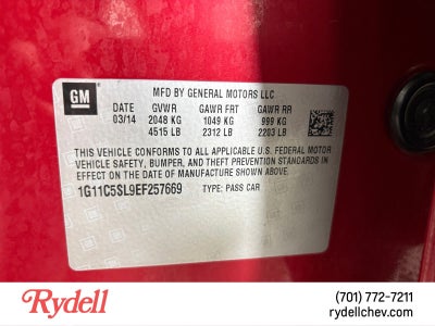 2014 Chevrolet Malibu LT