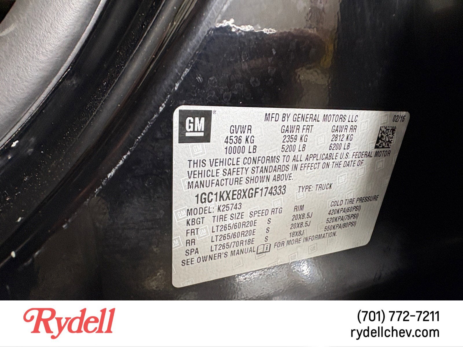 2016 Chevrolet Silverado 2500 HD High Country