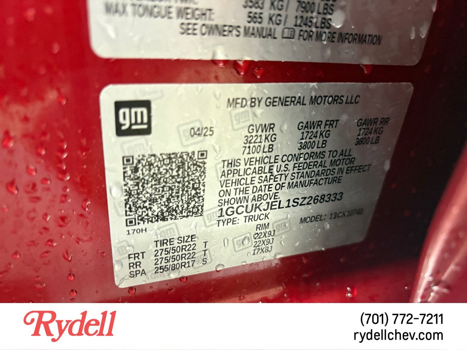 2025 Chevrolet Silverado 1500 High Country