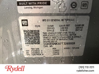 2026 GMC Acadia Elevation