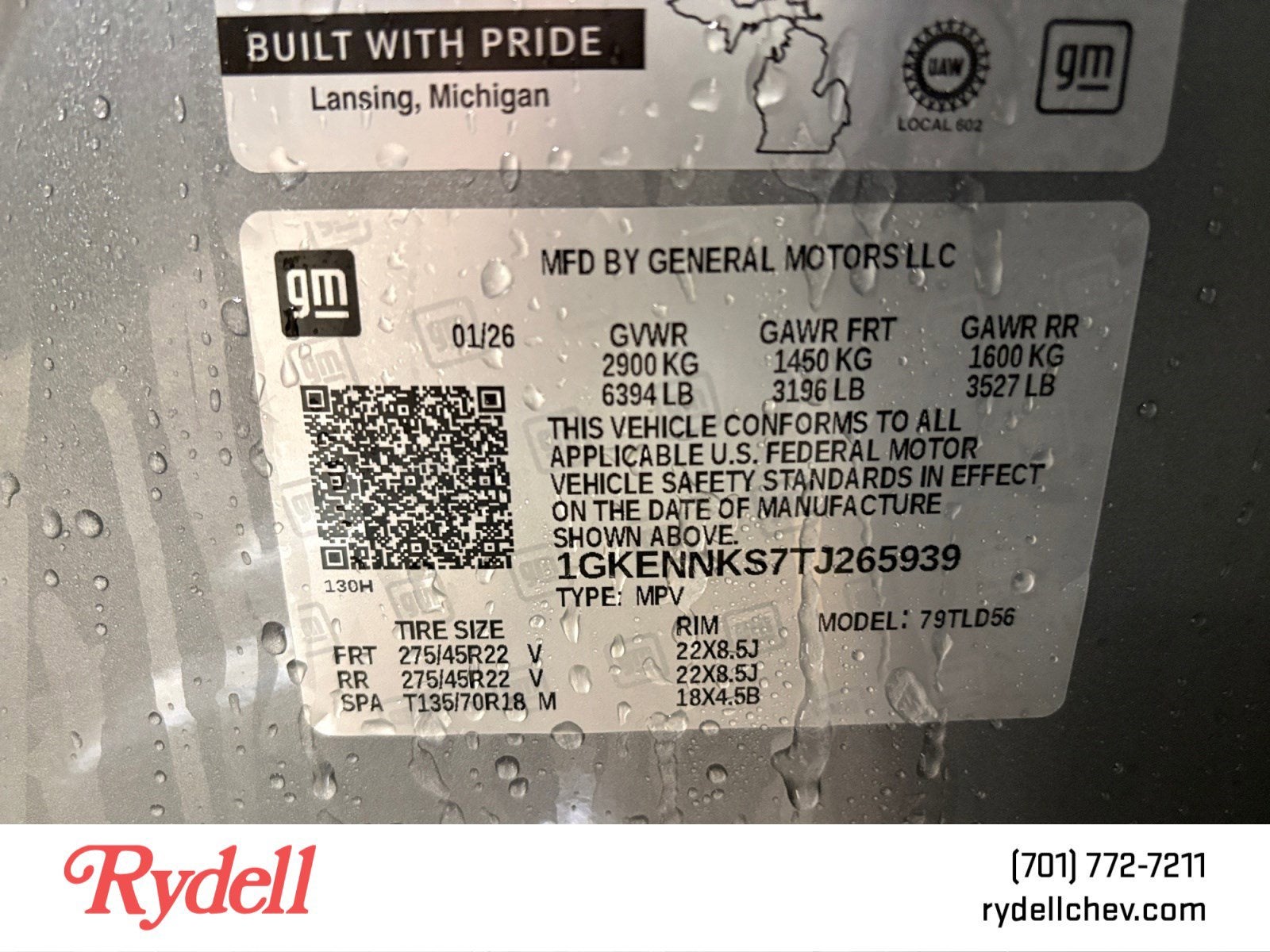 2026 GMC Acadia Elevation