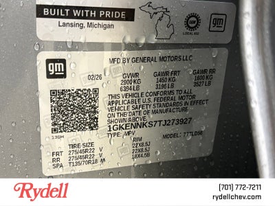 2026 GMC Acadia Elevation