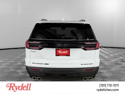 2026 GMC Acadia Elevation