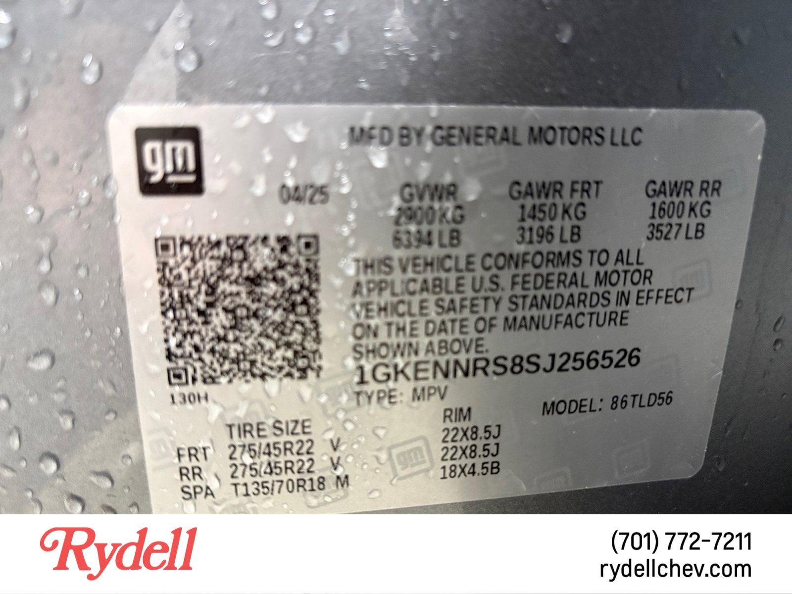 2025 GMC Acadia Elevation