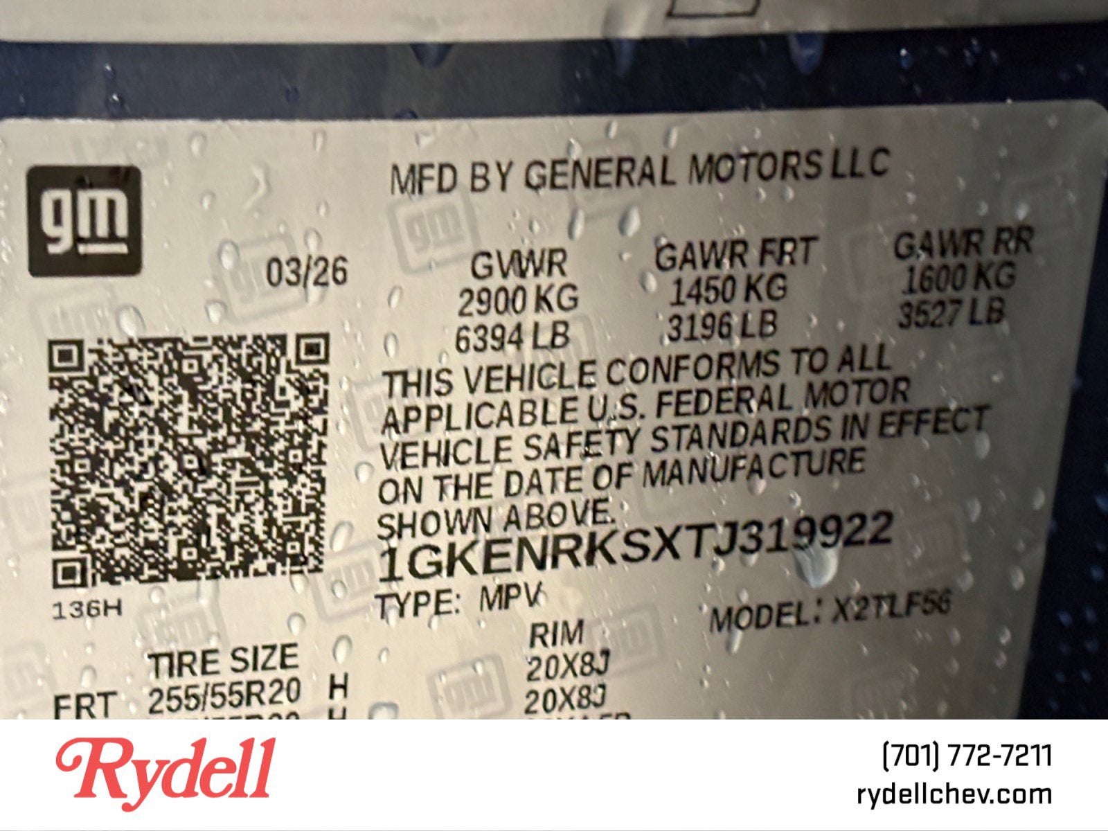 2026 GMC Acadia Denali