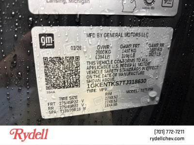 2026 GMC Acadia Denali Ultimate