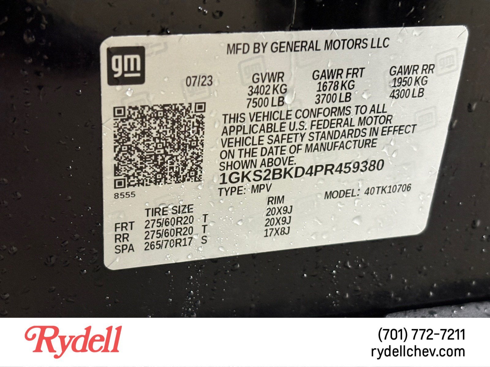 2023 GMC Yukon SLT
