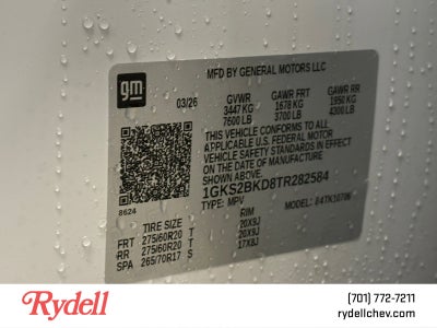 2026 GMC Yukon Elevation