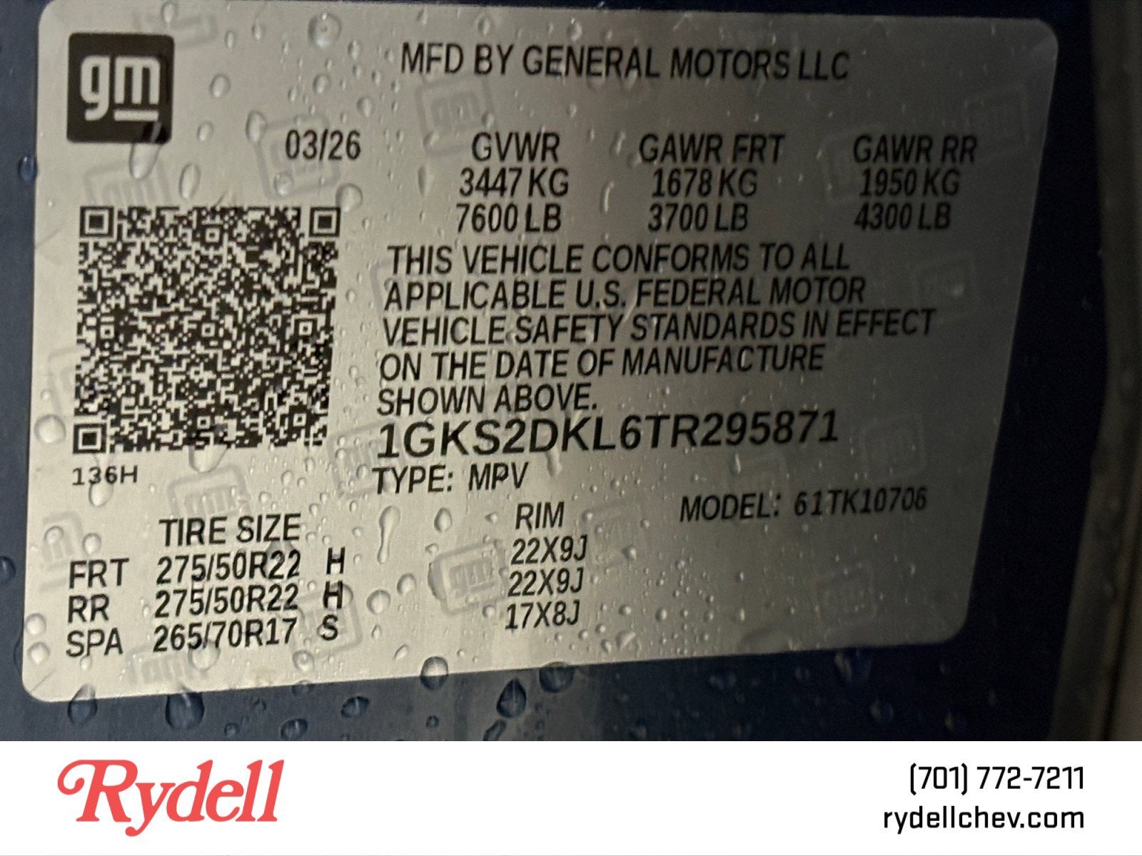 2026 GMC Yukon Denali