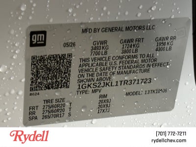 2026 GMC Yukon XL Denali