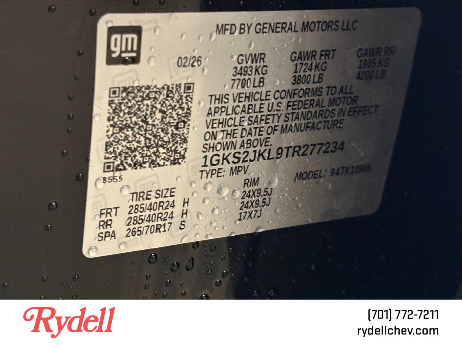 2026 GMC Yukon XL Denali