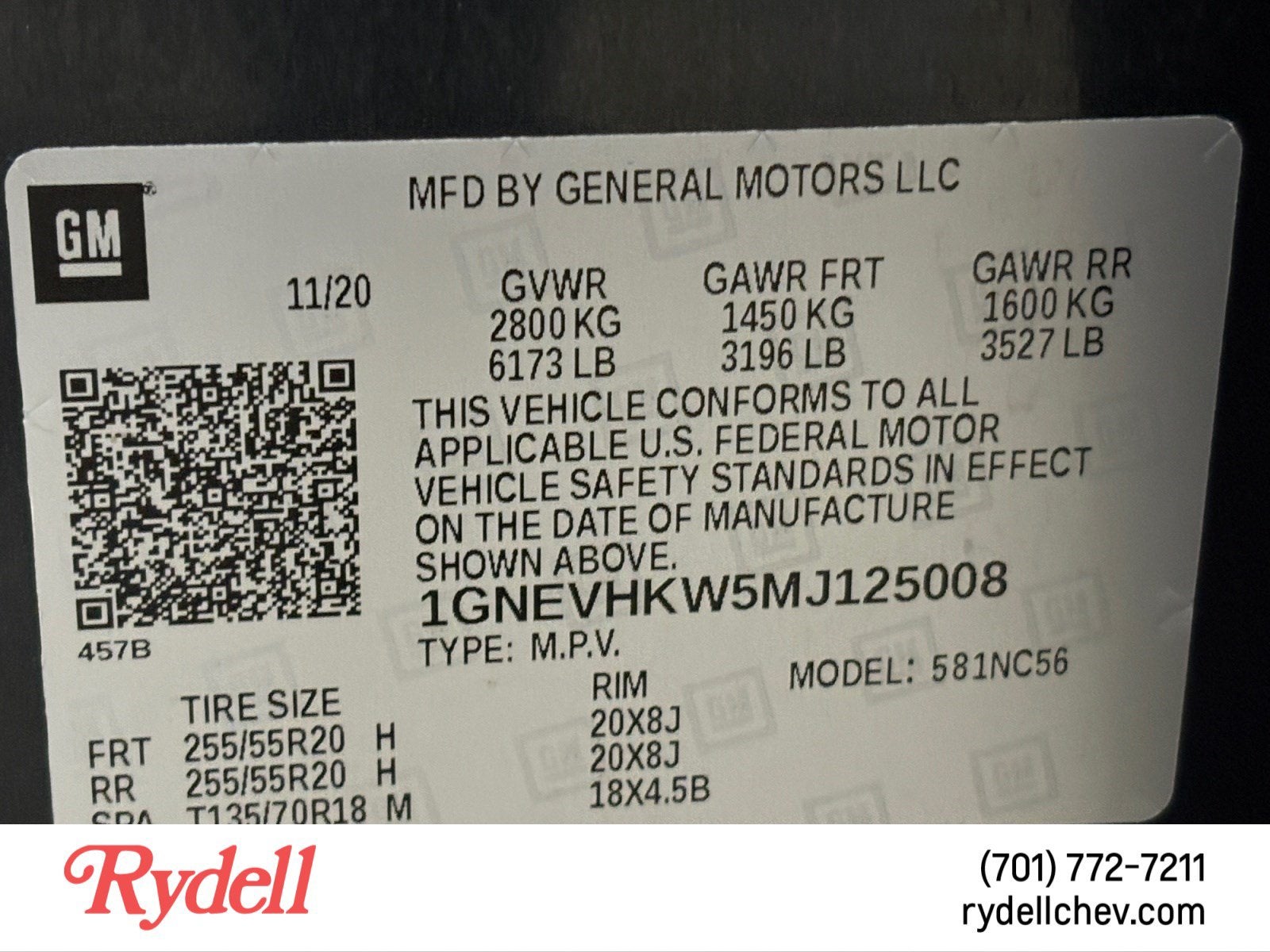 2021 Chevrolet Traverse LT Leather