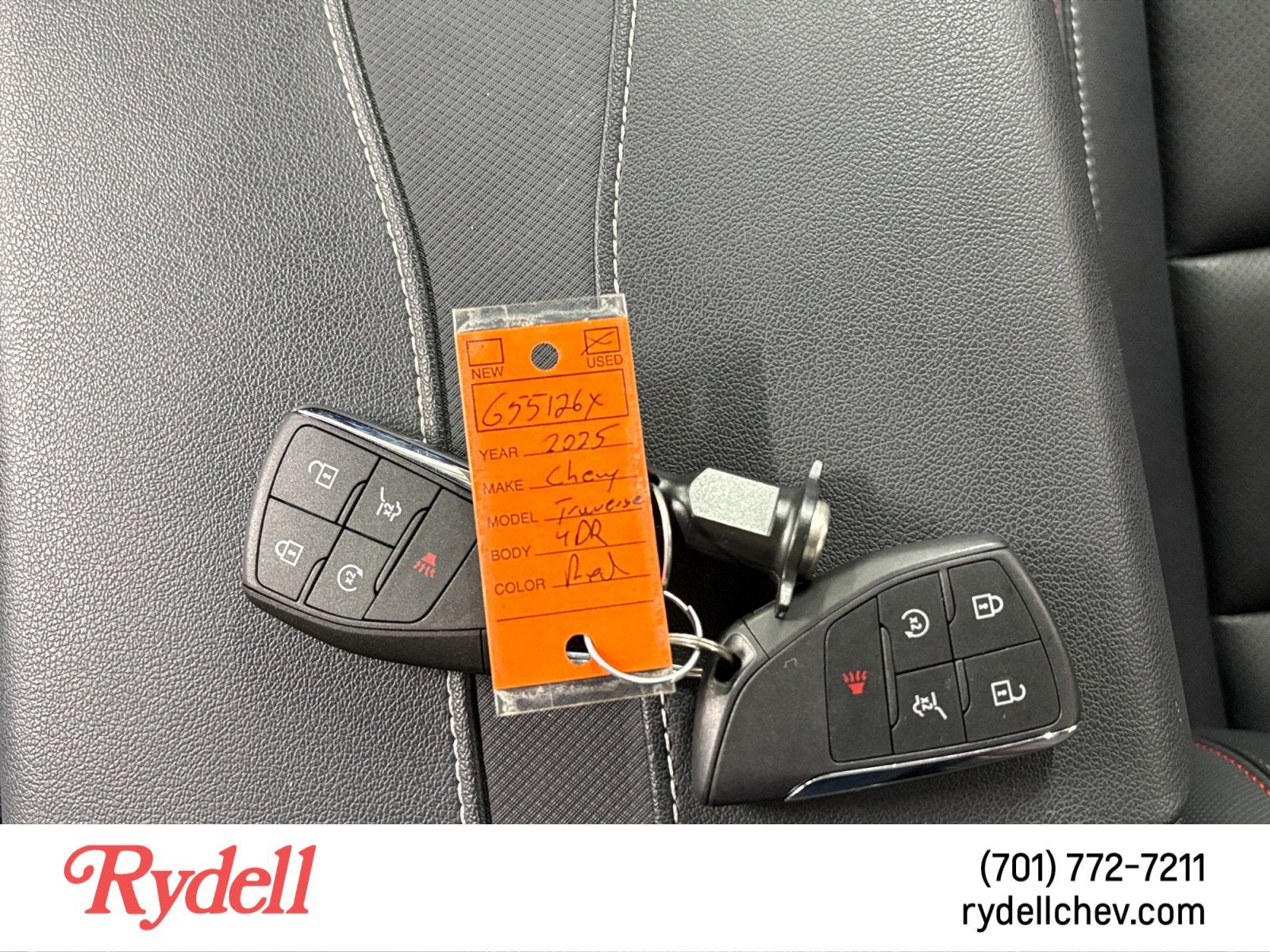 2025 Chevrolet Traverse RS