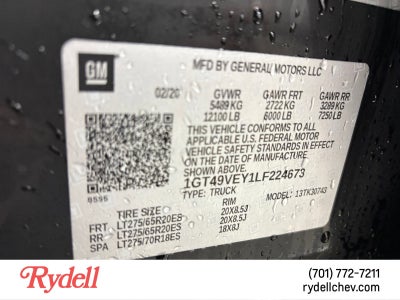 2020 GMC Sierra 3500 HD AT4