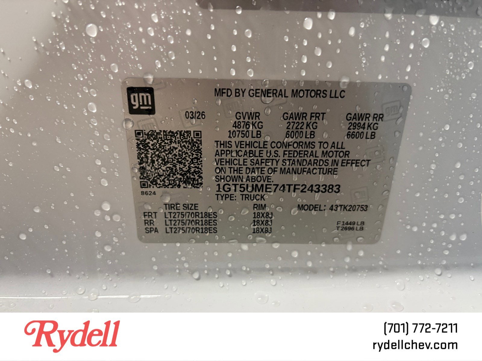 2026 GMC Sierra 2500 HD SLE