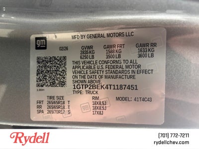 2026 GMC Canyon Elevation