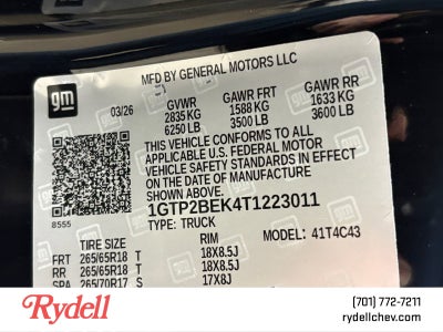 2026 GMC Canyon Elevation