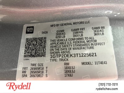 2026 GMC Canyon AT4