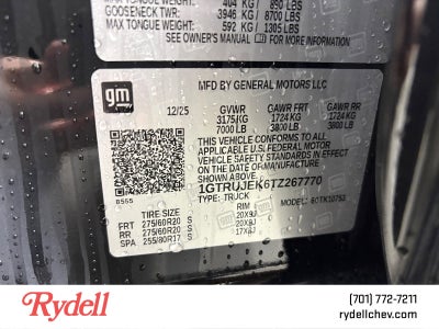 2026 GMC Sierra 1500 Elevation