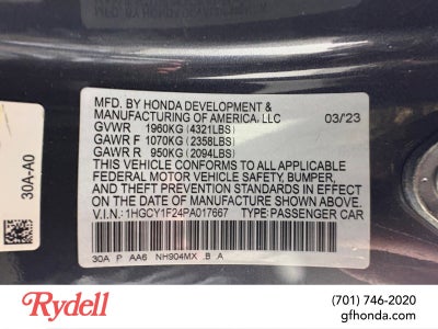 2023 Honda Accord LX