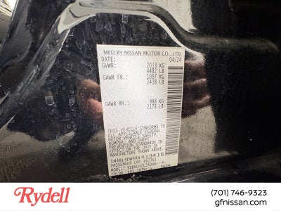 2024 Nissan Altima 2.5 SV