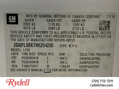 2017 GMC Terrain SLE