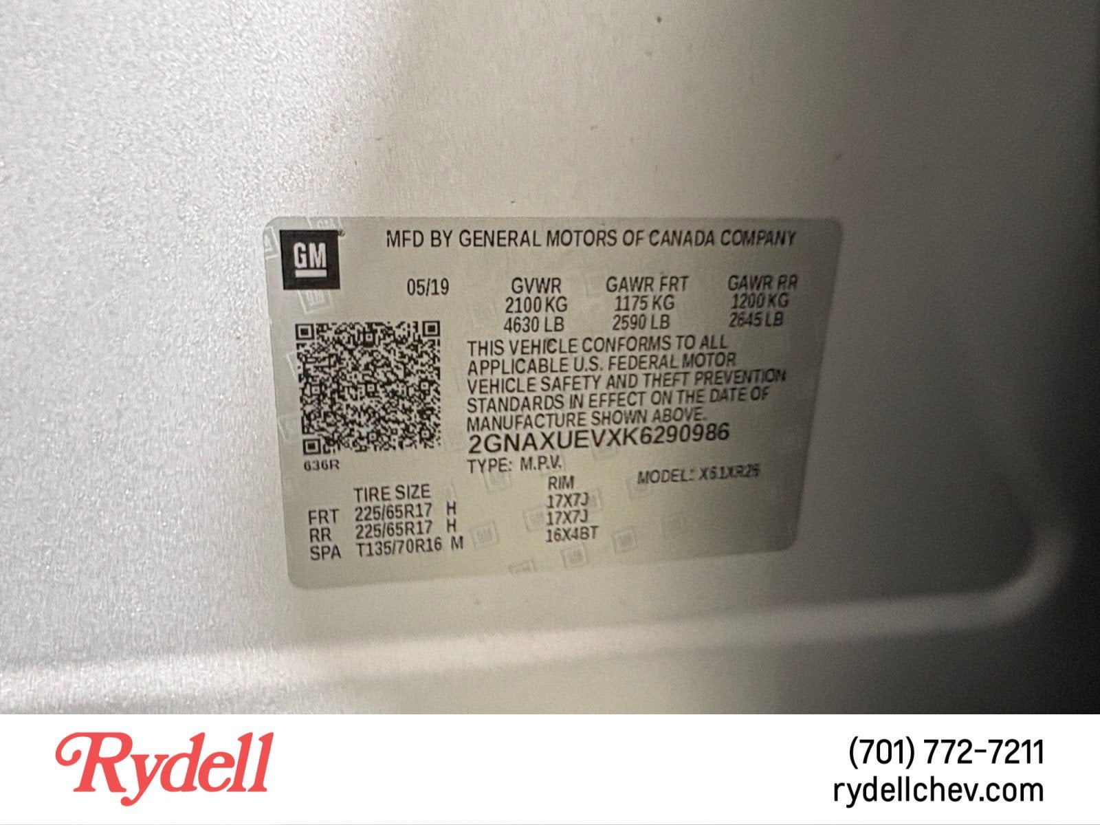 2019 Chevrolet Equinox LT