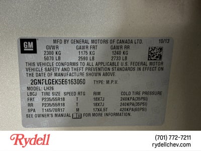 2014 Chevrolet Equinox LT