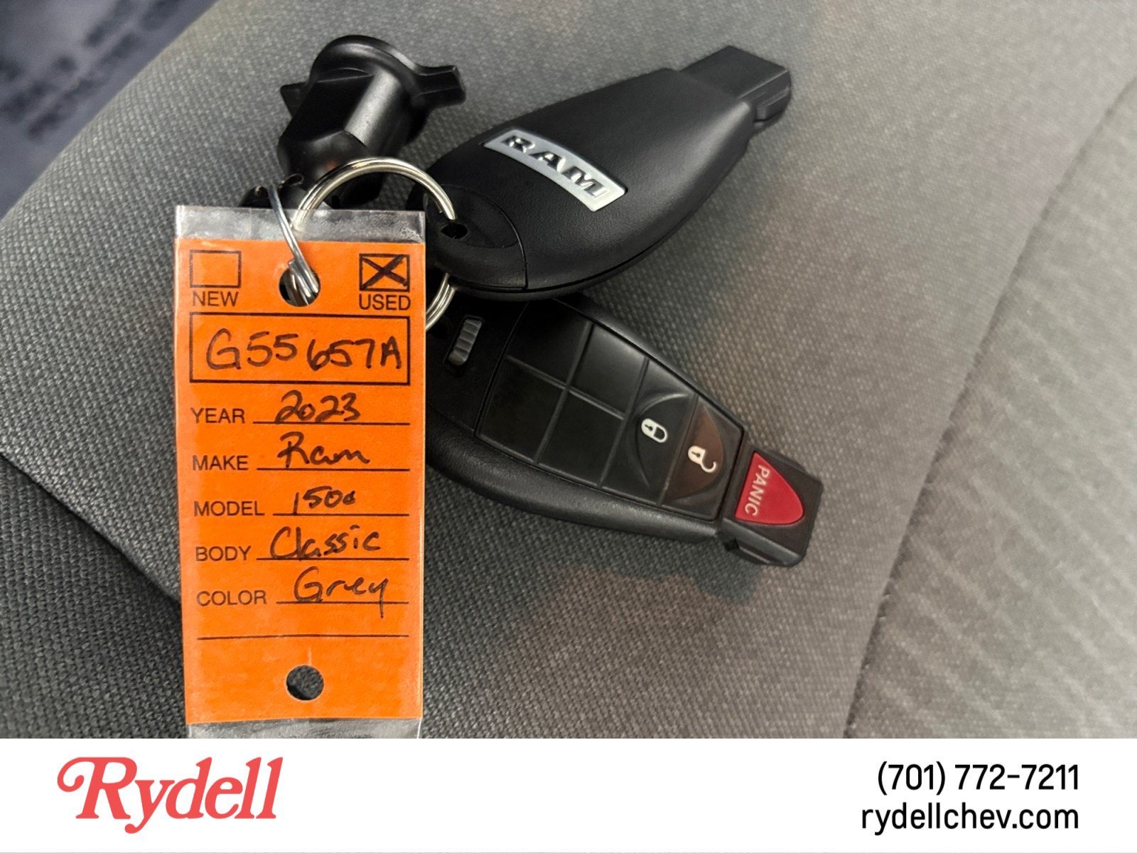 2023 RAM 1500 Classic Tradesman Crew Cab 4x4 5'7" Box