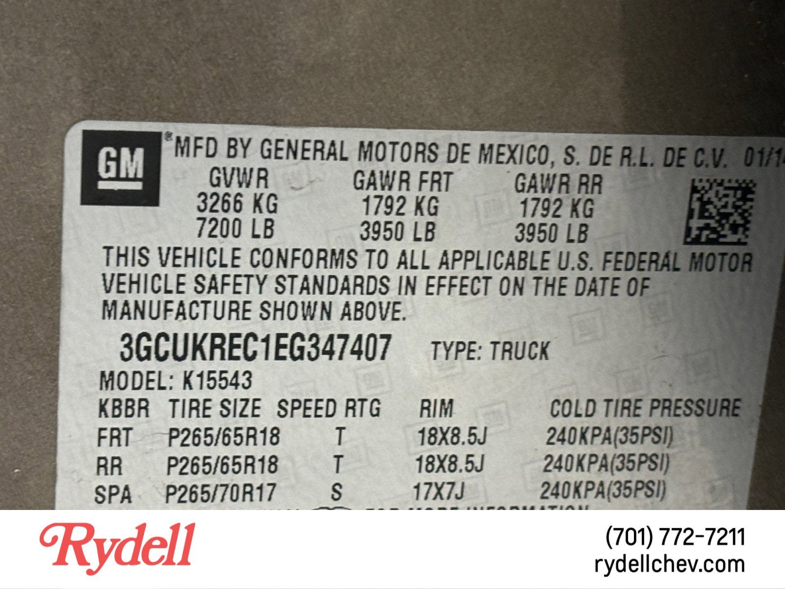 2014 Chevrolet Silverado 1500 LT