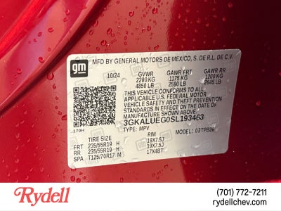 2025 GMC Terrain Elevation