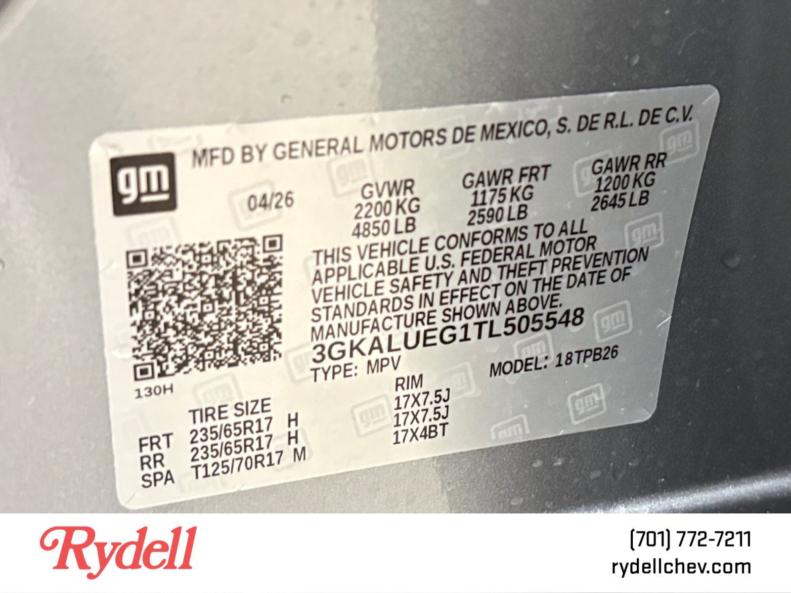 2026 GMC Terrain Elevation