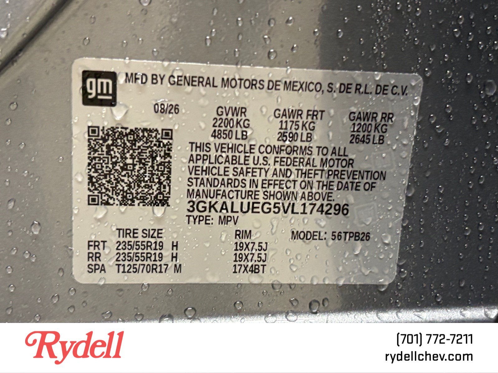 2027 GMC Terrain Elevation