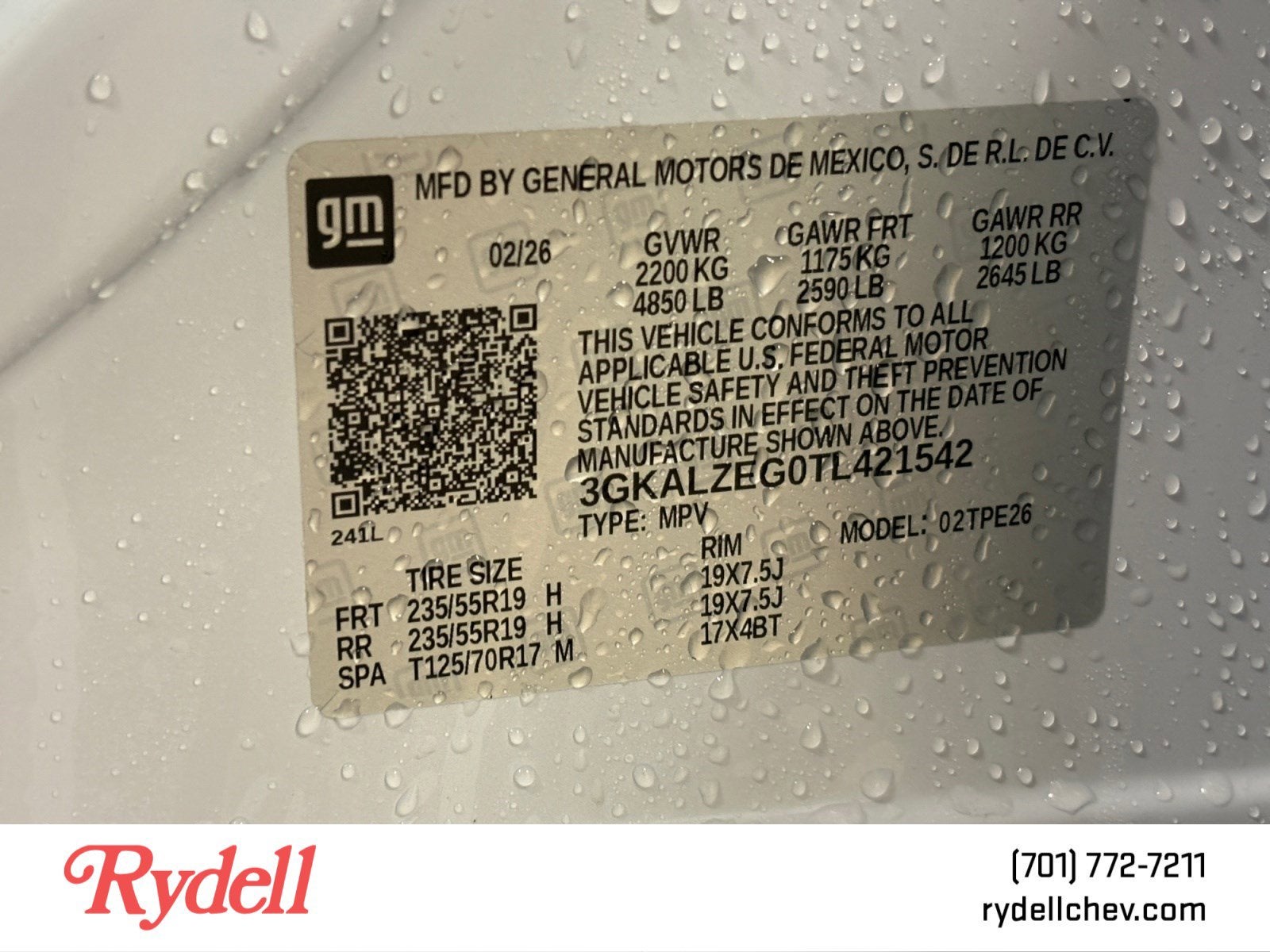 2026 GMC Terrain Denali