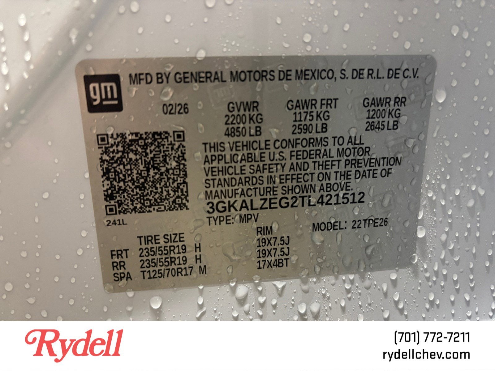 2026 GMC Terrain Denali