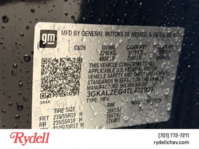 2026 GMC Terrain Denali