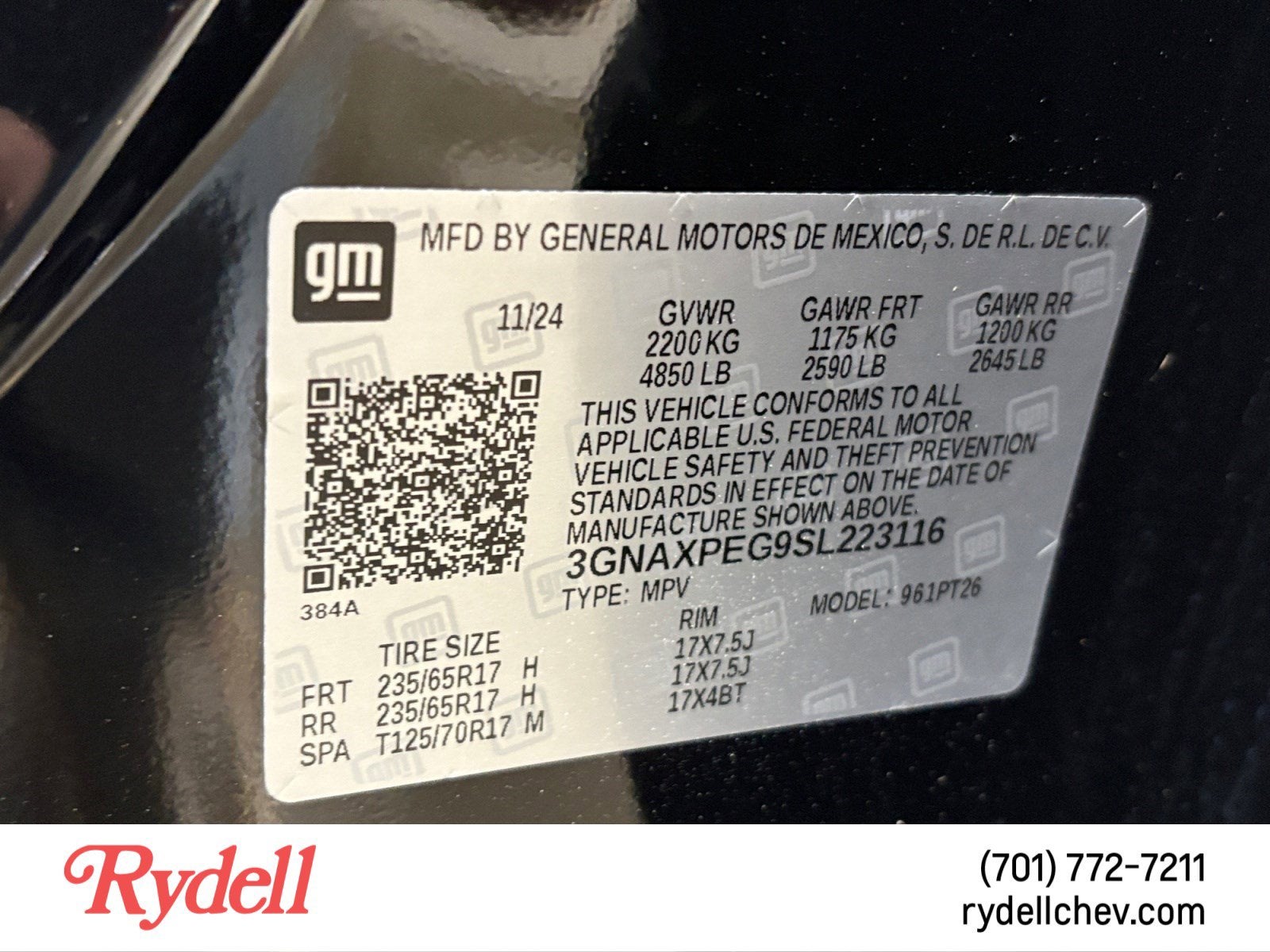 2025 Chevrolet Equinox LT