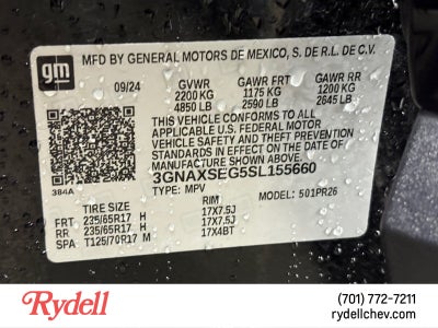 2025 Chevrolet Equinox ACTIV
