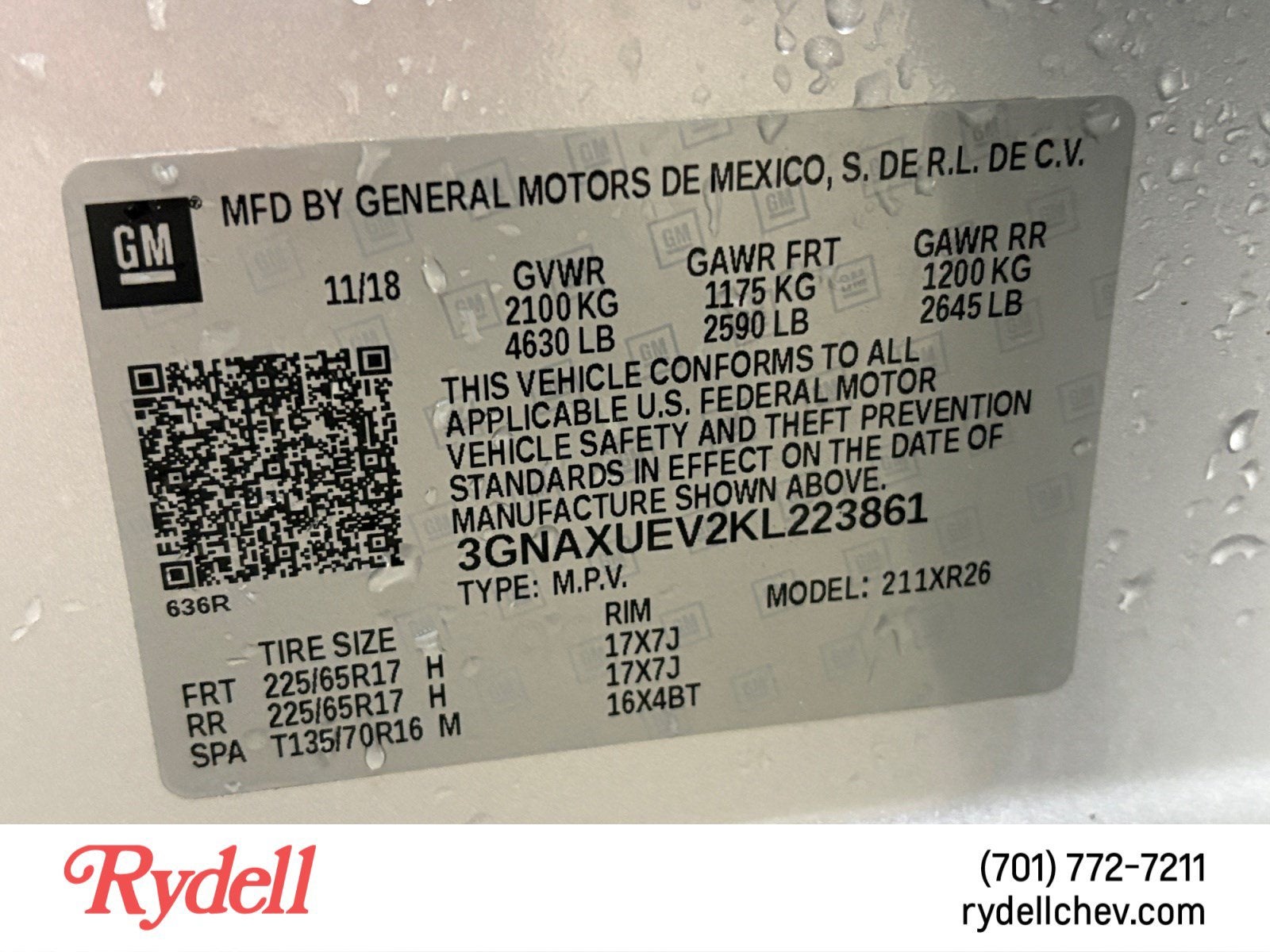2019 Chevrolet Equinox LT