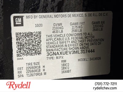 2021 Chevrolet Equinox LT