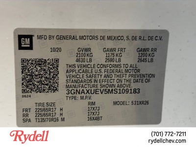2021 Chevrolet Equinox LT