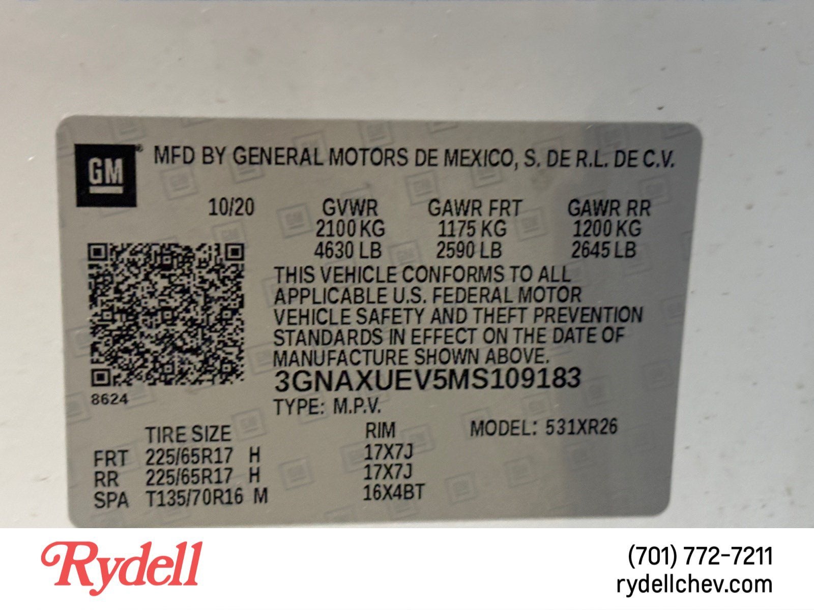 2021 Chevrolet Equinox LT
